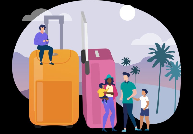 Travel insurance illustration